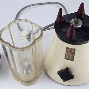 Antigua Licuadora Paladin Británica de Vidrio y Plástico - imagen 5