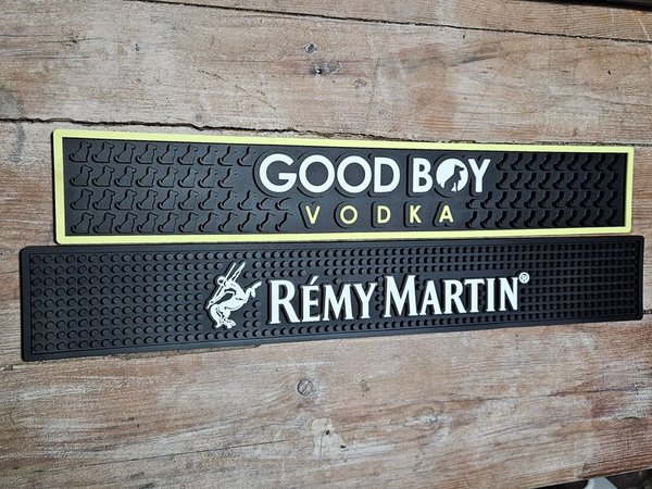Dos Posavasos de Goma para Barra con Logos
