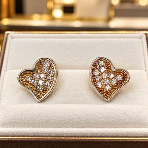 Lote anterior: Pendientes Corazón en Plata 925 con Cristales Brillantes