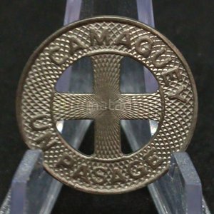 Moneda Antigua "Compañía de Tranvías Eléctricos" - imagen 2