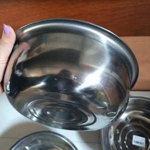 Set de 4 bowls de acero inoxidable con detalles - imagen 3