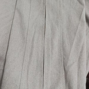 Fundas para Almohadón Grandes en Tela Gris con Cierre (2 Unidades) - imagen 2
