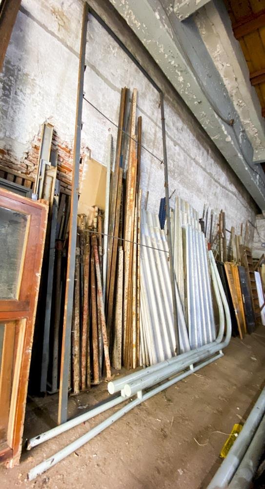 Estructura Metálica y Caños de Construcción en L