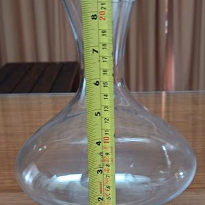 Decantador de Vino de Vidrio Transparente - imagen 5