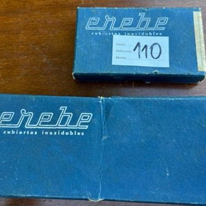 Juego de 6 cucharitas y 6 cucharas grandes Enebe - imagen 1