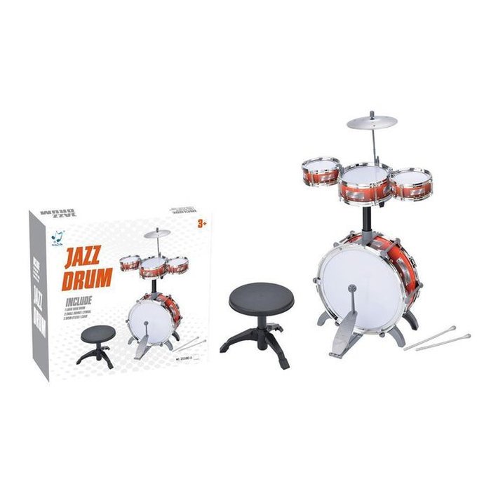 Bateria infantil con asiento y caja de 4 cuerpos - imagen 2