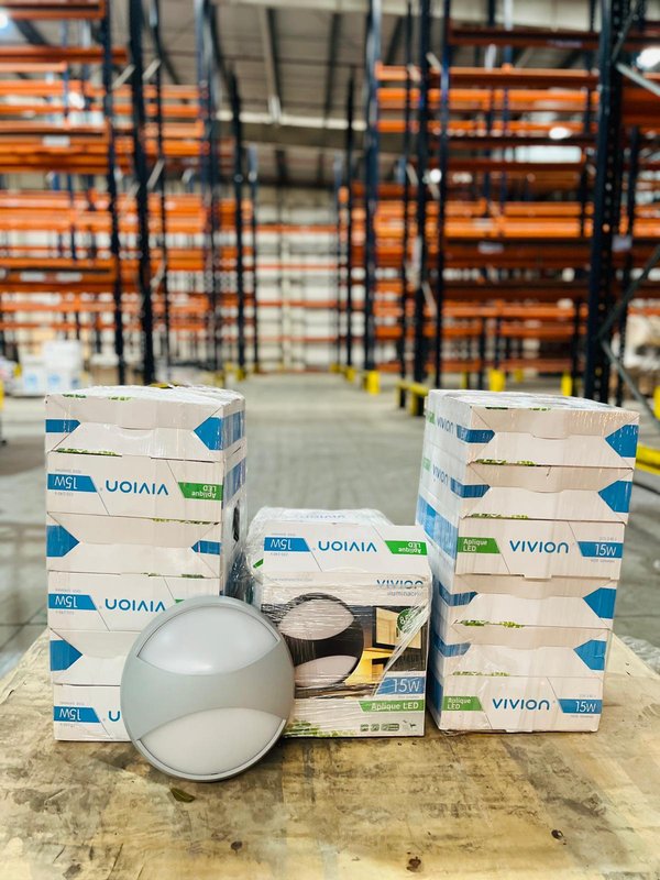 Lote de 18 Apliques LED para Exterior VIVION 15W - imagen 1