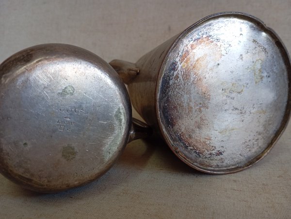 Lote de tres jarritas de metal sellables - imagen 4