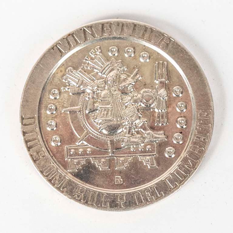 Medalla de plata conmemorativa Copa Mundial de fútbol México 70' - imagen 2