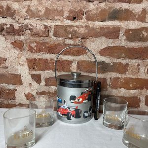 Juego de Hielera y Vasos de Whisky con Monograma Grants - imagen 3