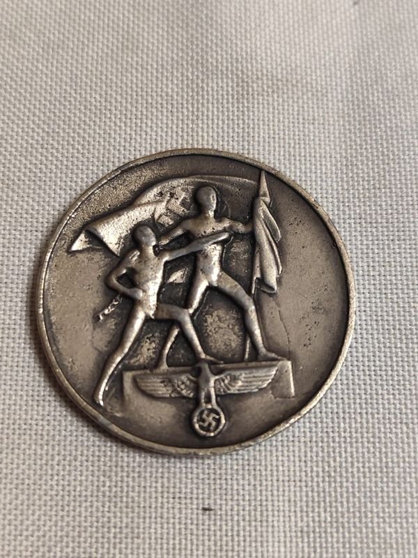 Lote siguiente: Medalla Alemana del Tercer Reich 1938