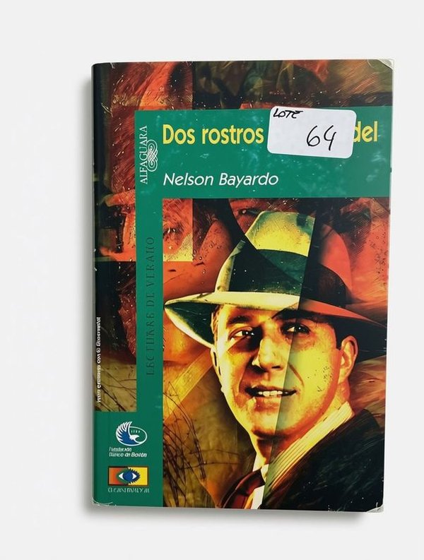 Libro Dos Rostros para Gardel de Nelson Bayardo, Edición Alfaguara 1998 - imagen 1