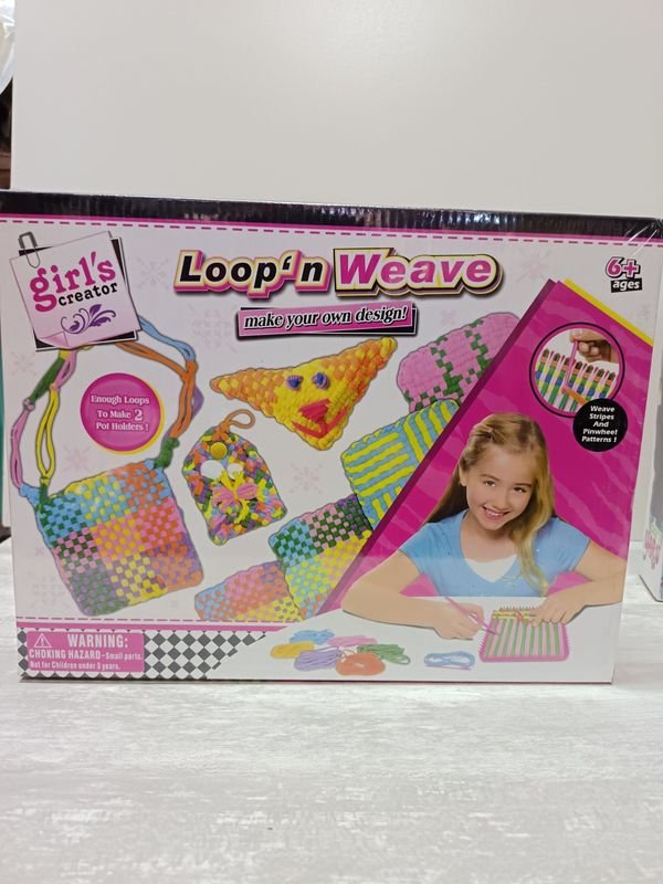 Kit de tejido para niños Loop'n Weave y Fashion Aileen - imagen 3