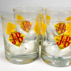 Juego de 8 Vasos para Whisky con Monograma J&B - imagen 3