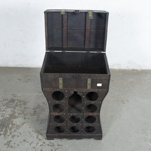 Mueble Bar "Vinera" con Baúl Superior y Espacio para Botellas - imagen 2