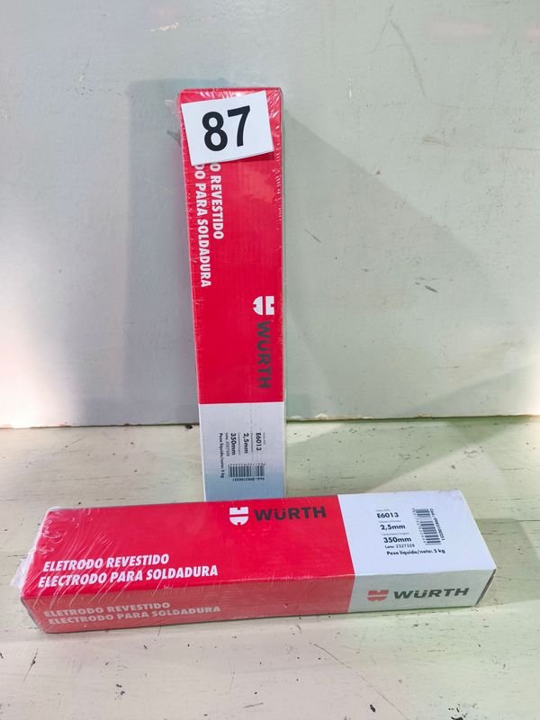 Lote anterior: Electrodos WURTH de 5 k c/u en Cajas