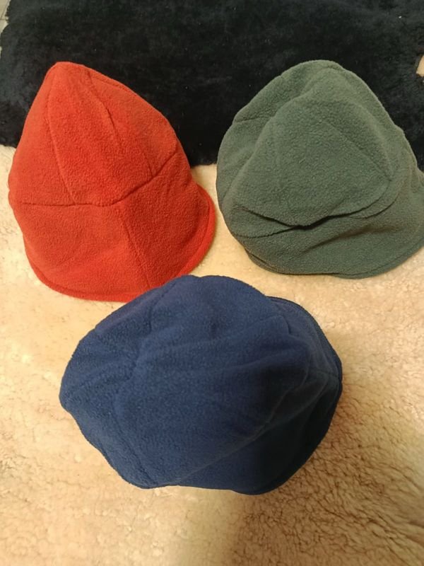 Lote de 3 Gorros de Abrigo de Polar