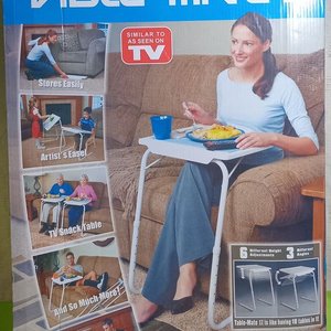 Lote siguiente: Mesa Auxiliar Portátil Regulable Table-Mate II Negra