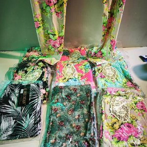 Lote de 10 Calzas de Algodón Estampadas para Mujer - imagen 2
