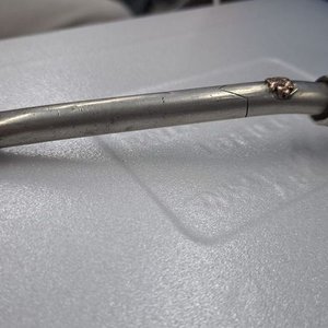 Bombilla Gruesa de Plata y Oro para Mate - imagen 8