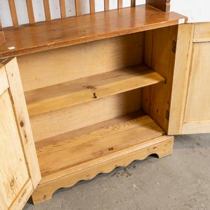 Mueble Rústico Provenzal con Repisa Superior y Puertas Inferiores - imagen 3