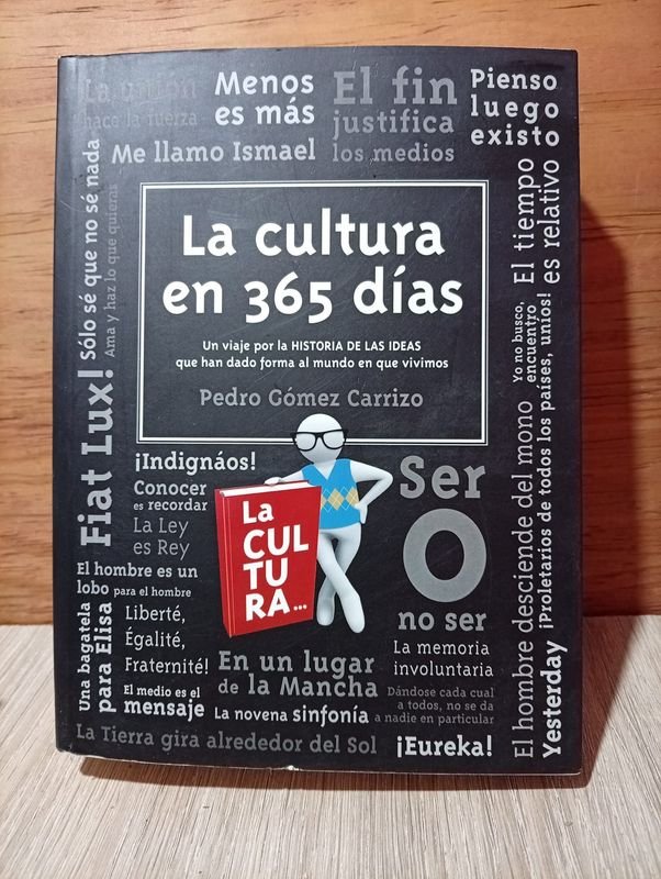 Libro "La Cultura en 365 Días" de Pedro Gómez Carrizo