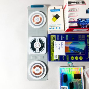Pack 8 Accesorios para Celular: Soporte, Cargador iPhone, Protector Pantalla y Más - imagen 2