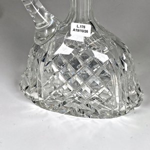 Jarra de Cristal Tallado con Tapa y Asa - Altura 31 cm - imagen 5