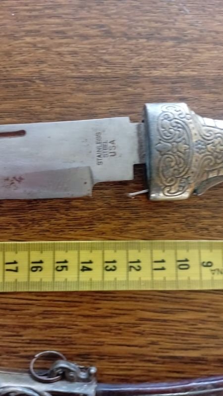 Cuchillo con vaina USA, 32 cm - imagen 2