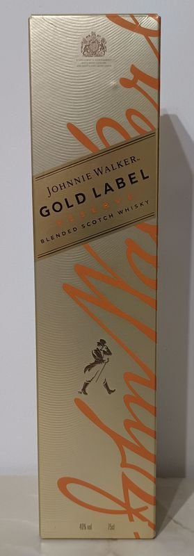 Botella de Whisky Johnnie Walker GOLD LABEL (750 ml) - Un whisky super delicioso - imagen 2