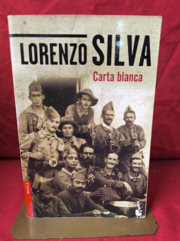 Carta Blanca de Lorenzo Silva - Novela 2013 - imagen 1