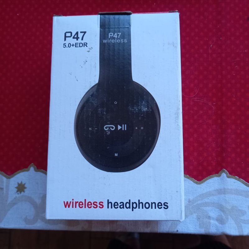 Lote siguiente: Auriculares Bluetooth Vincha P47 - Excelentes condiciones