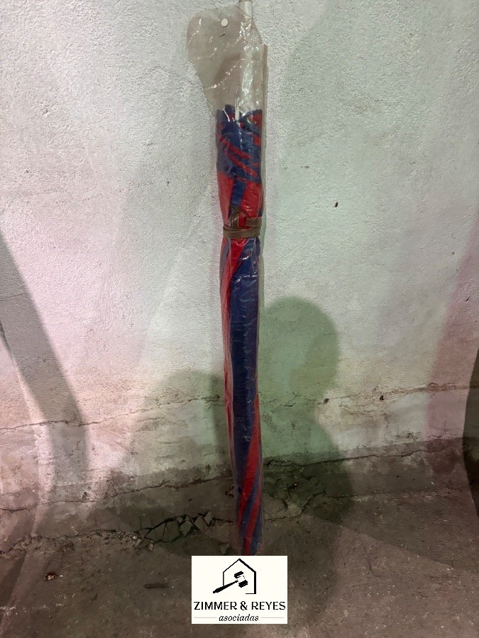 Sombrilla Clásica Azul y Roja