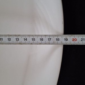 Juego 12 Piezas Cerámica Blanca Forma de Pez: 6 Fuentes y 6 Salseras - imagen 4