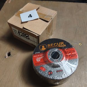 Lote anterior: Lote de Discos Abrasivos Secur para Amoladora con Caja