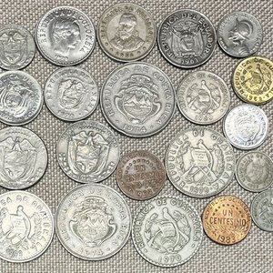 Lote de Monedas de Colombia, Panamá, Nicaragua, Ecuador, Guatemala y Costa Rica - imagen 2