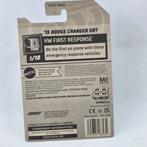 Hot Wheels Dodge Charger SRT '15 First Response - imagen 3