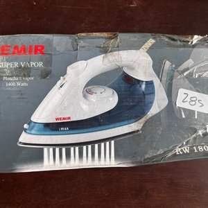 Lote siguiente: Plancha a Vapor WEMIR Super Vapor RW 1805C