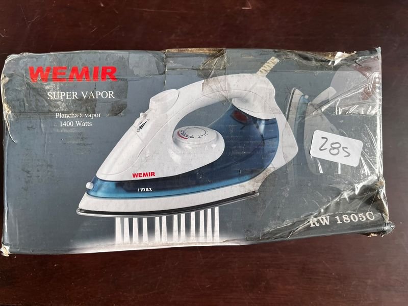 Plancha a Vapor WEMIR Super Vapor RW 1805C
