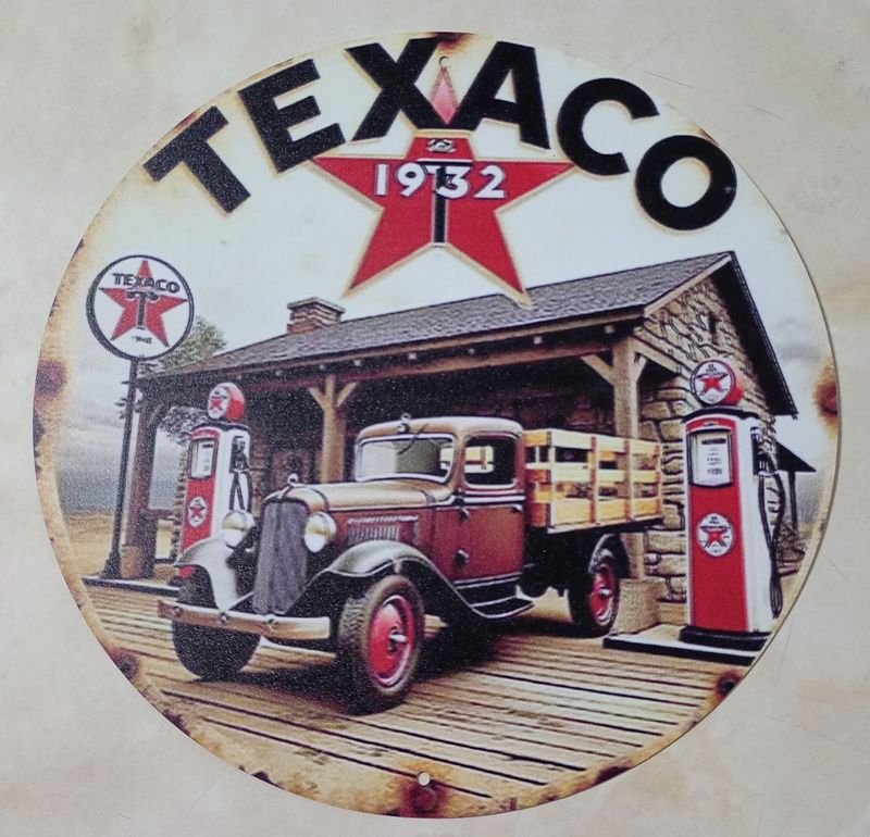 Colgante de pared Texaco vintage 1932 - imagen 2