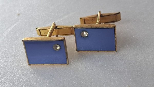 Gemelos Rectangulares Enchapados con Cristal