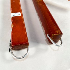 Set de Cubiertos Parrilleros con Mangos de Madera: Pincho, Cuchillo y Espátula - imagen 2