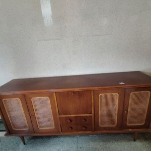 Bargueño Vintage con Puertas de Esterilla - imagen 3