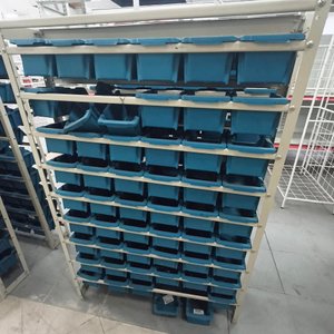 Organizador Metálico con Gavetas Azules - imagen 3