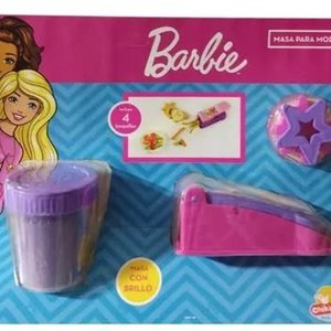 Set de Masa para Moldear Barbie con Extrusora y Accesorios - imagen 1