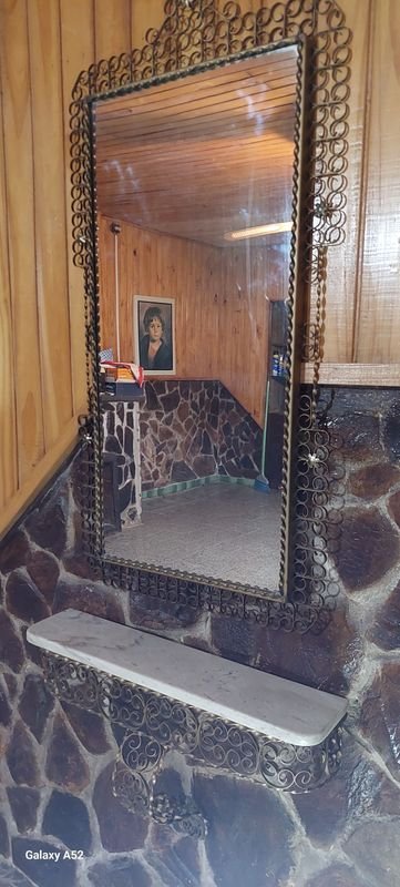 Dressoir en bronce con espejo y consola de excelente estado - imagen 6