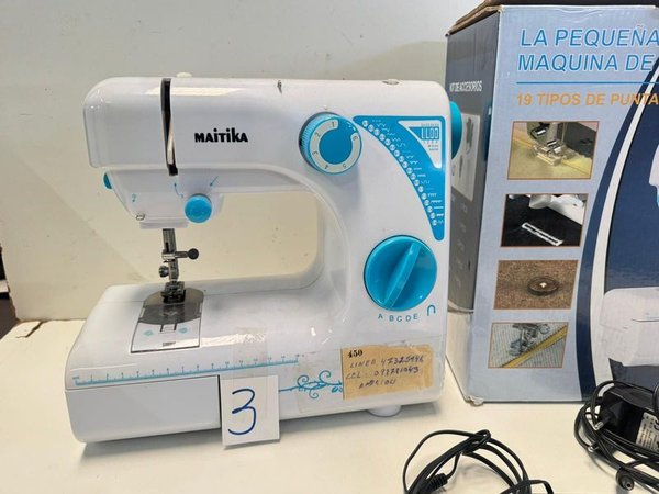 Máquina de coser eléctrica MAITIKA - imagen 1