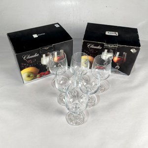 Dos Cajas de Copas Bohemia Cristal Claudia - 12 Unidades - imagen 2