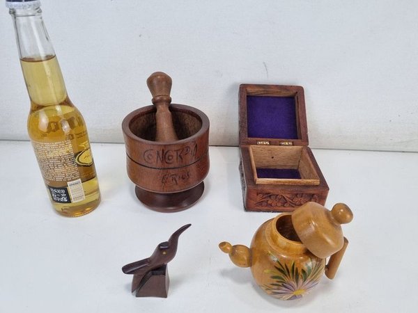 Artesanías en Madera: Colección de Objetos de Arte - imagen 2