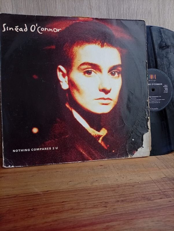 Vinilo Maxi Single "Nothing Compares 2 U" - Sinéad O'Connor (1990)
